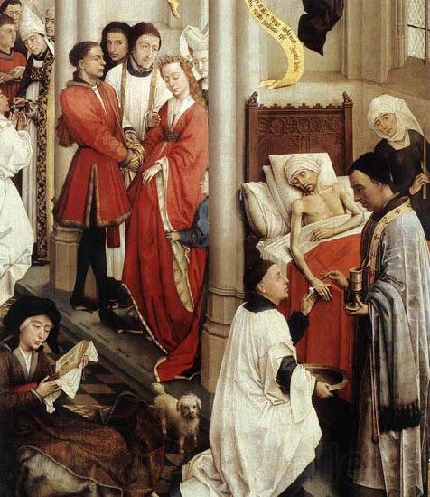 WEYDEN, Rogier van der Seven Sacraments Altarpiece